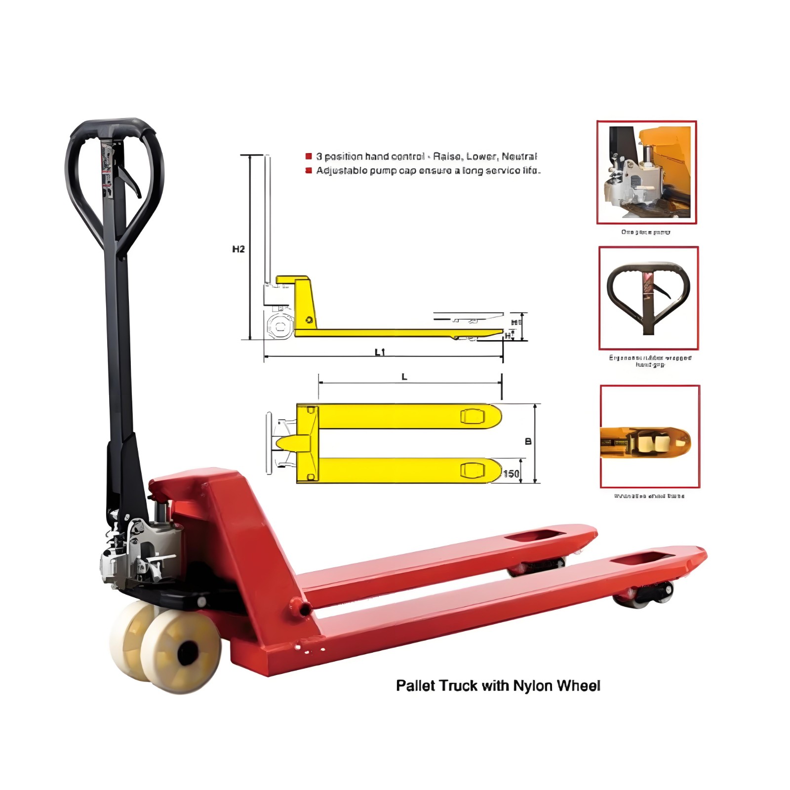 Fork Arm Repair Kit with Mounting Hardware