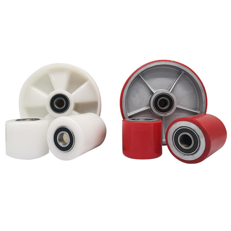 Replacement Wheel Kit Nylon Wheels for Pallet Truck
