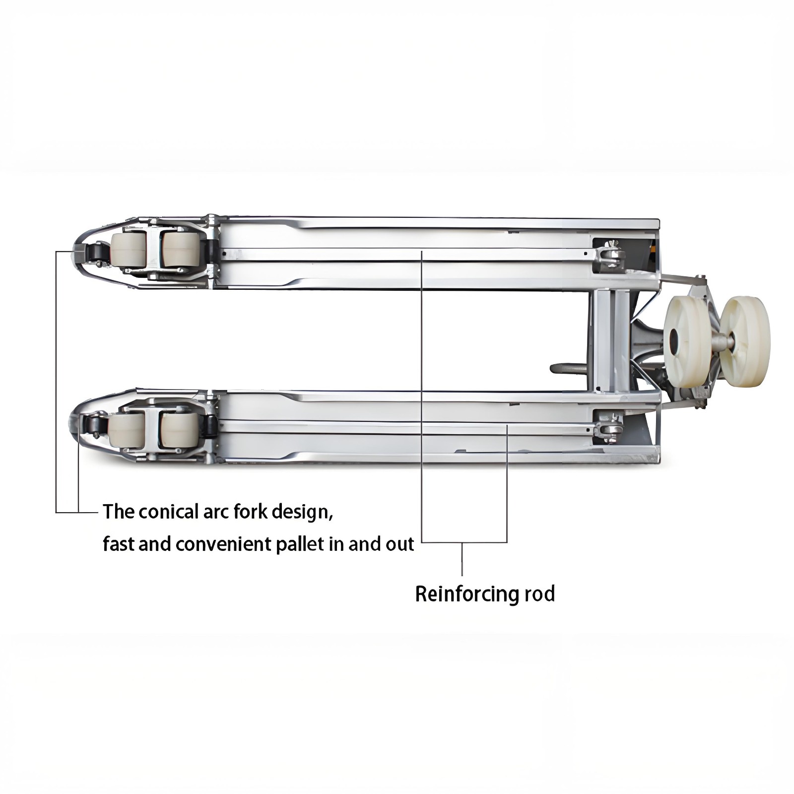 Zinc Plated Fork Ends Rust Protection for Damp Conditions