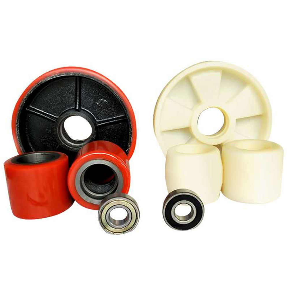 Nylon Load Wheel Nylon 80x70x25mm Heavy Duty Needle Bearing for Pallet Truck