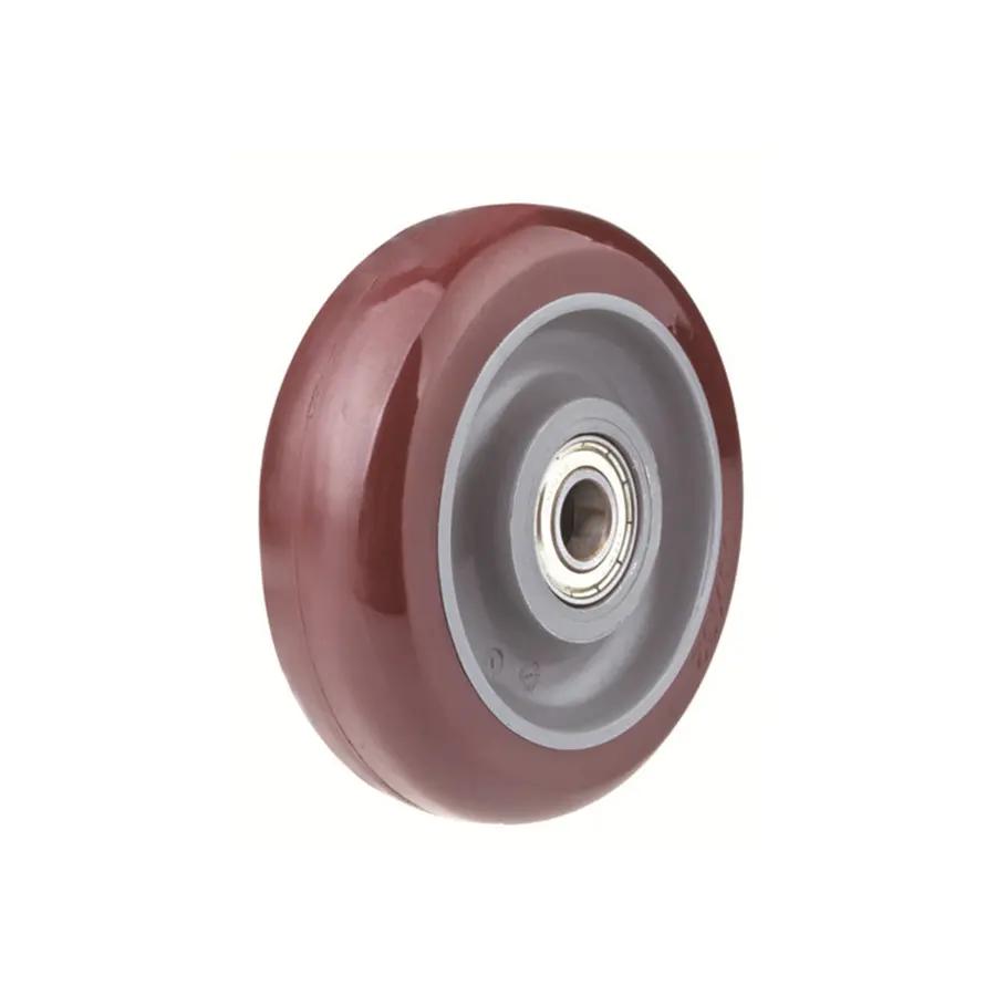 PU Steering Wheel Polyurethane 80x70x25 Needle Bearing for Pallet Truck