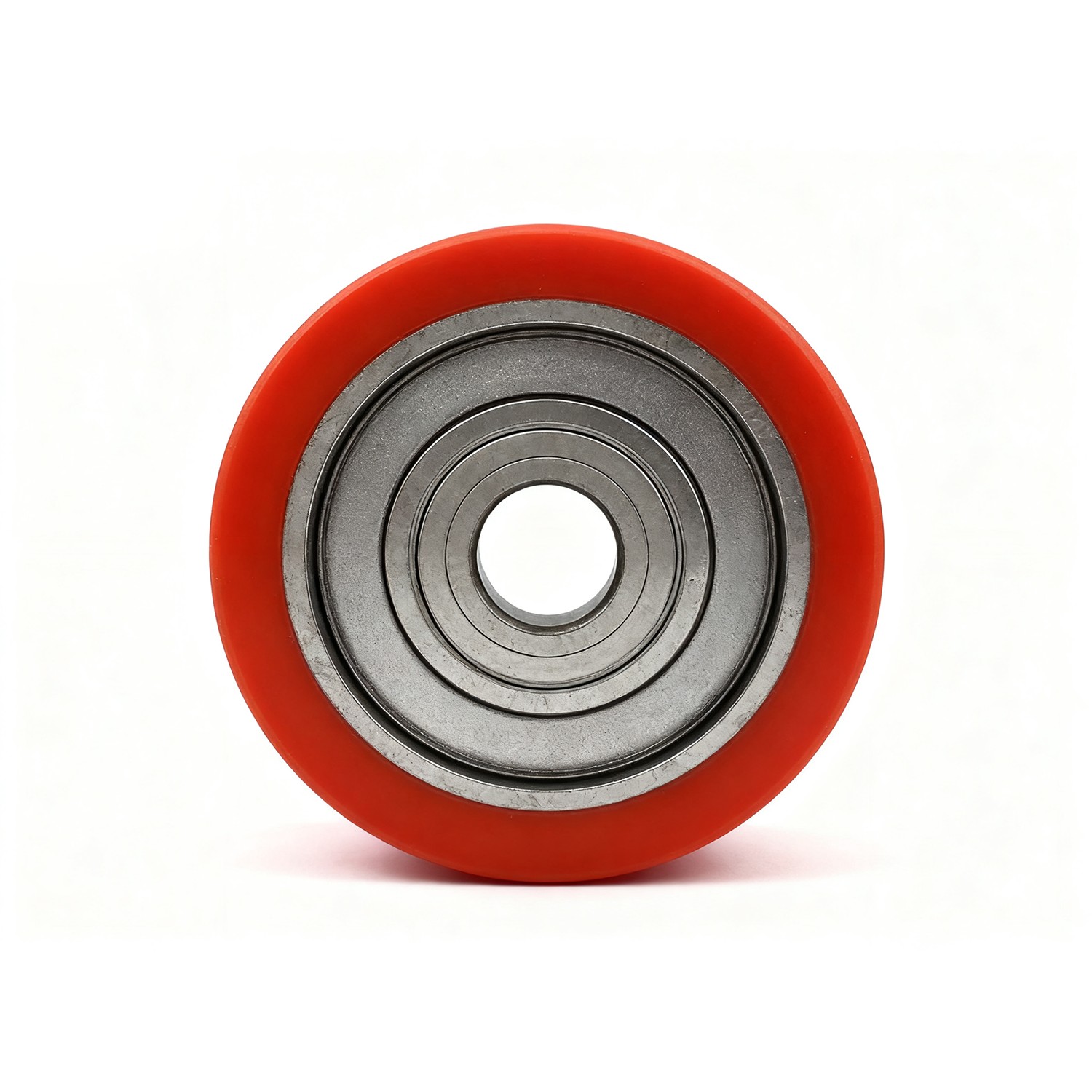PU Load Wheel Polyurethane 80x70x25 Heavy Duty Needle Bearing