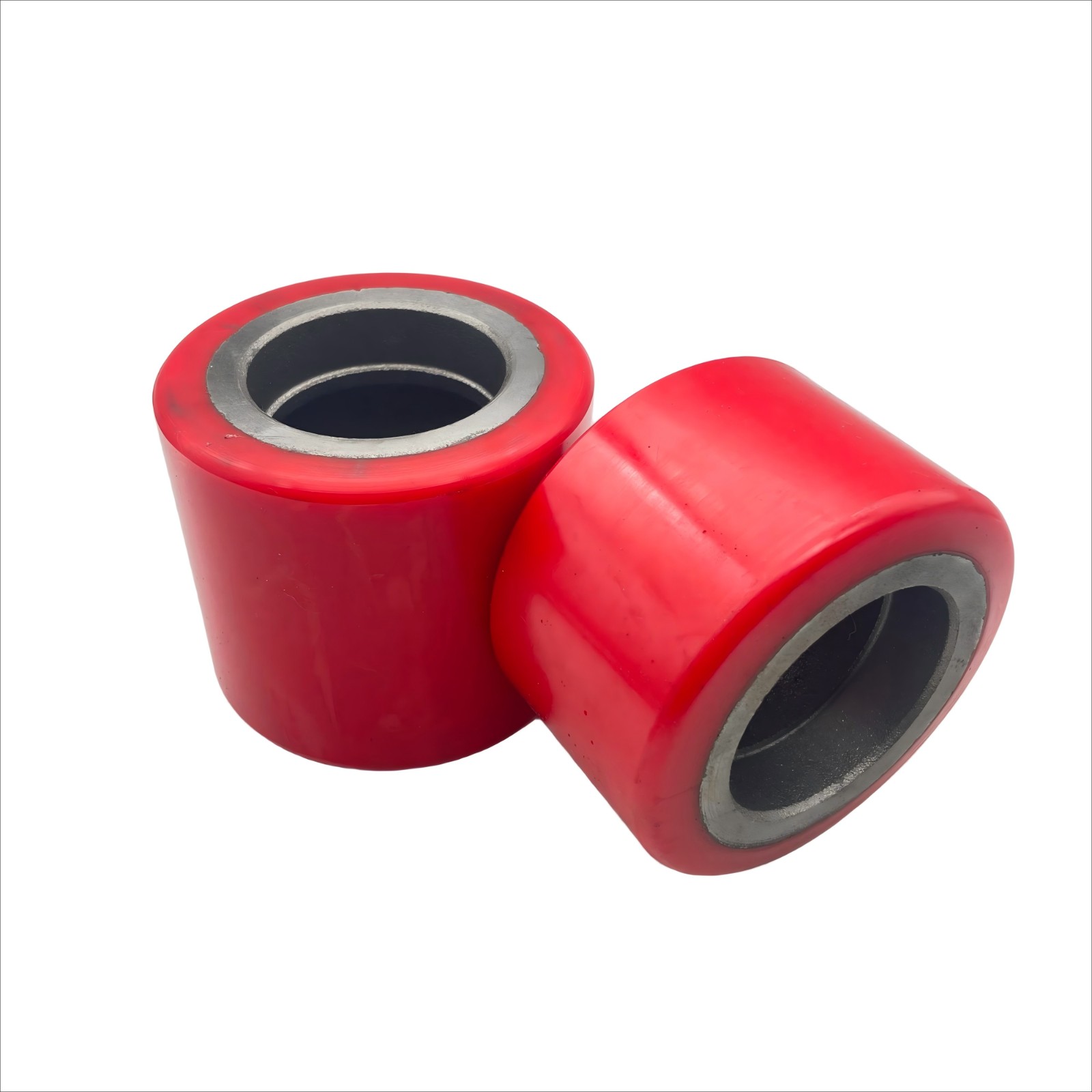 Complete PU Wheel Set High Resilience PU Heavy Duty Replacement for Pallet Jack