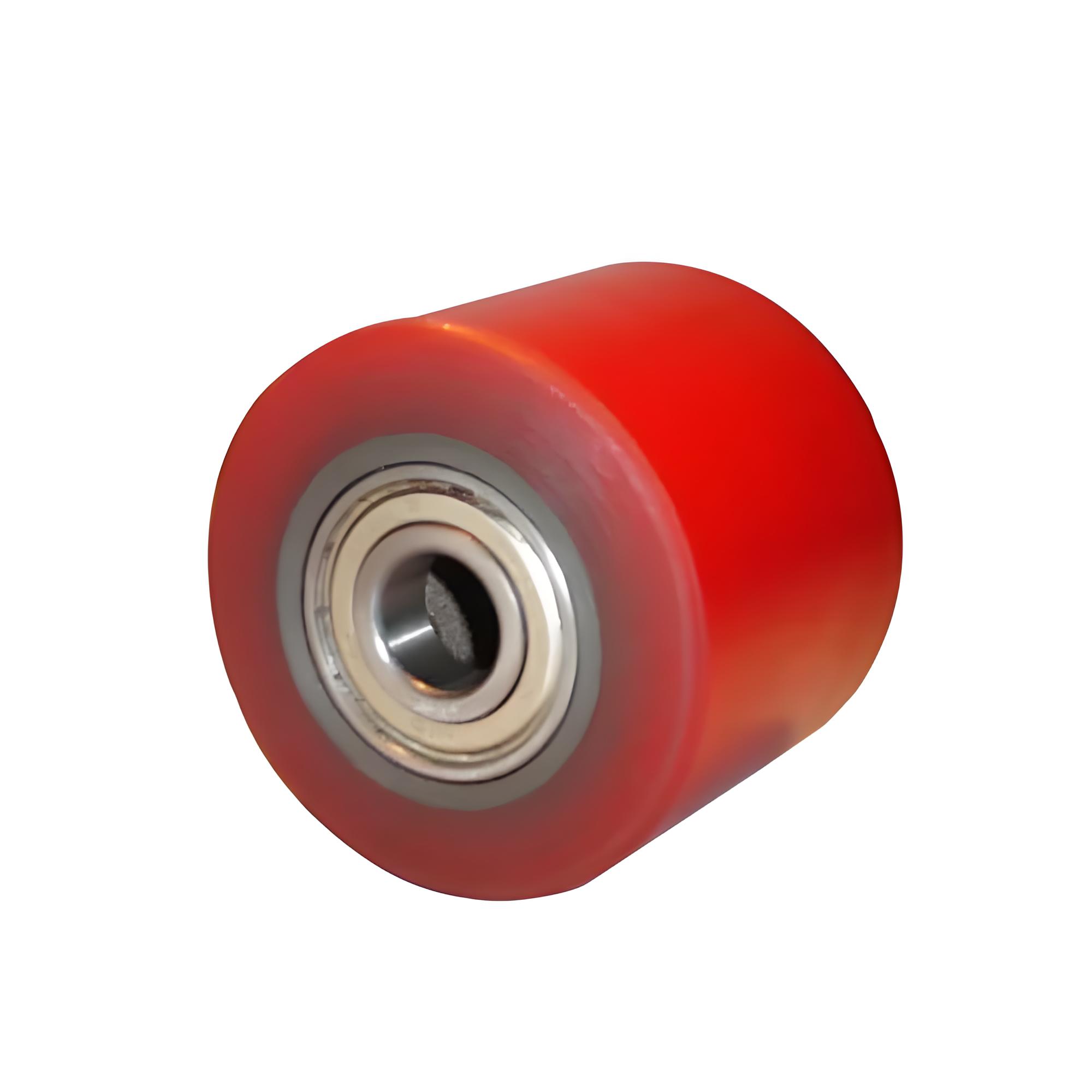 Non-Marking PU Load Wheel Polyurethane 100x67x30 Plain Bore for Clean Room Pallet Truck
