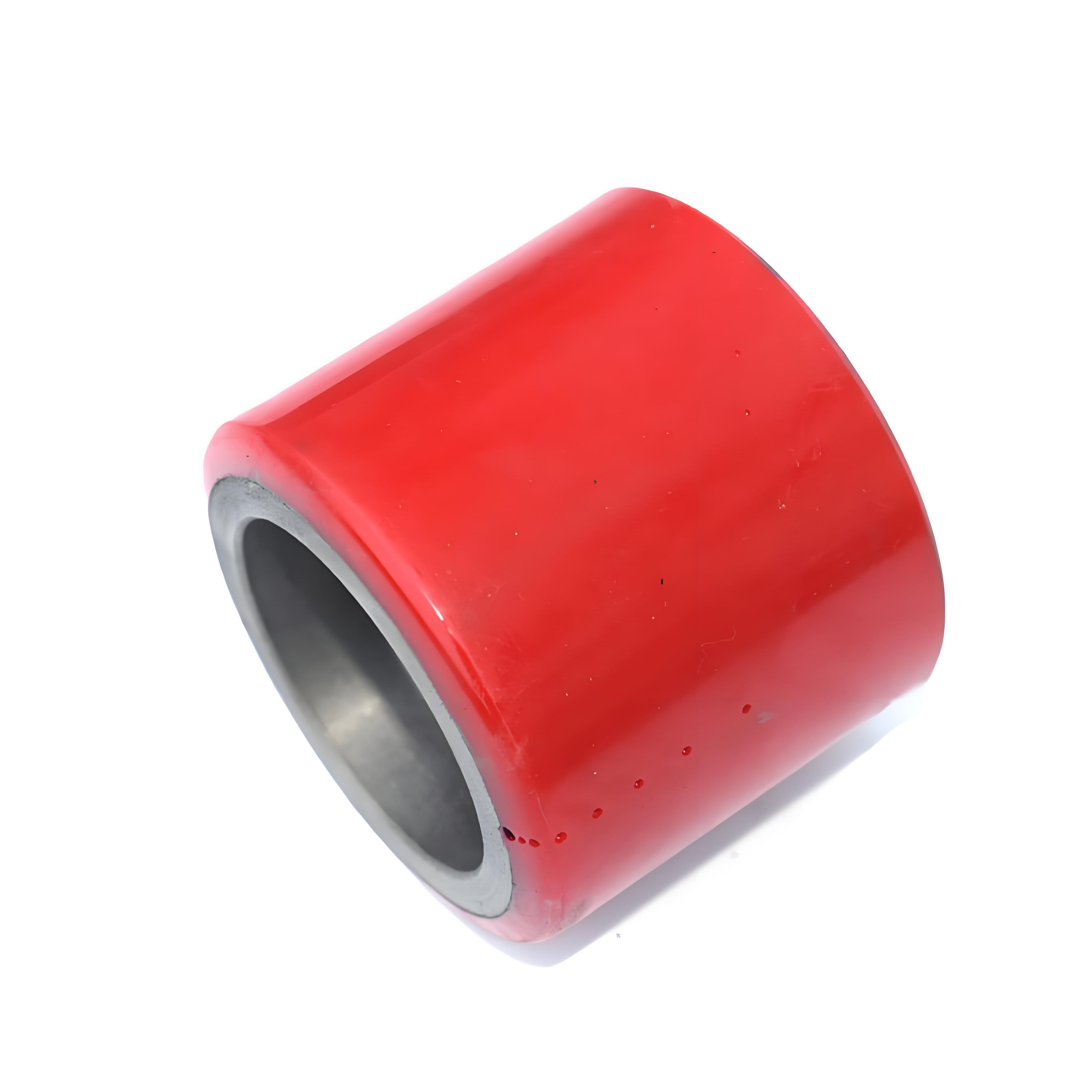 Non-Marking PU Load Wheel Polyurethane 100x67x30mm Ball Bearing for Clean Room