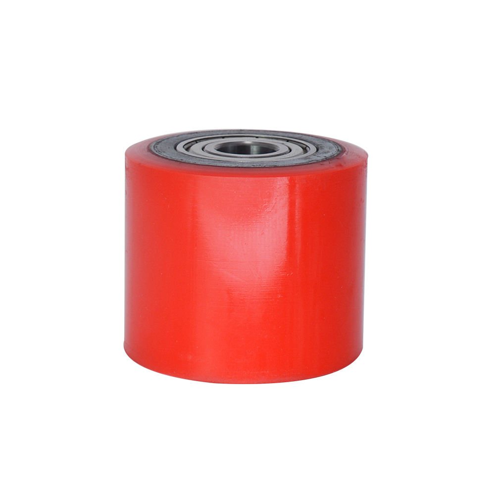 Non-Marking PU Load Wheel Polyurethane 100x67x30mm Ball Bearing for Clean Room