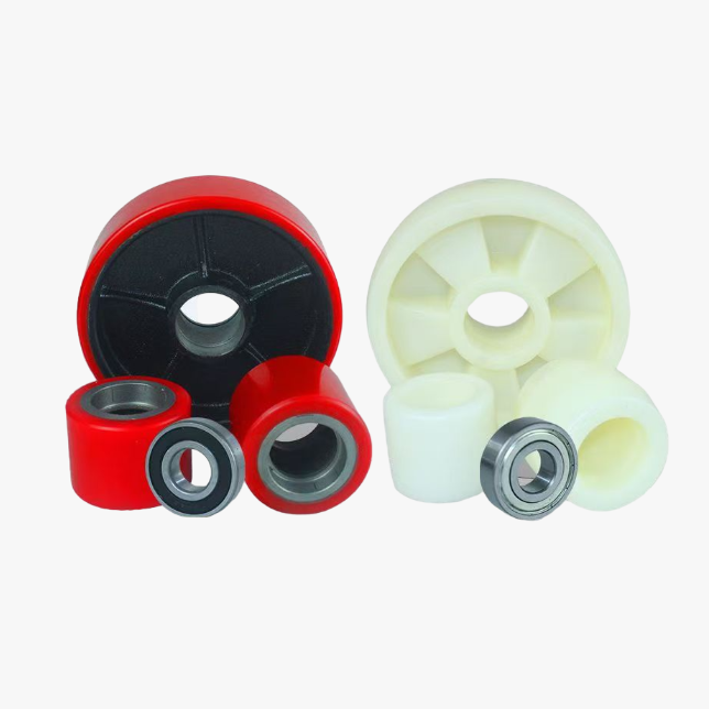 High Resilience PU Steering Wheel Polyurethane 125x67x35mm Ball Bearing