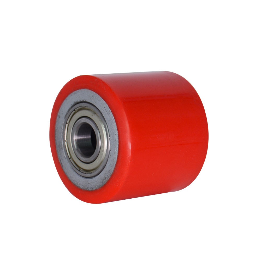 PU Load Wheel Polyurethane 80x70x25mm Threaded Bore for Hand Pallet Truck_3.jpg