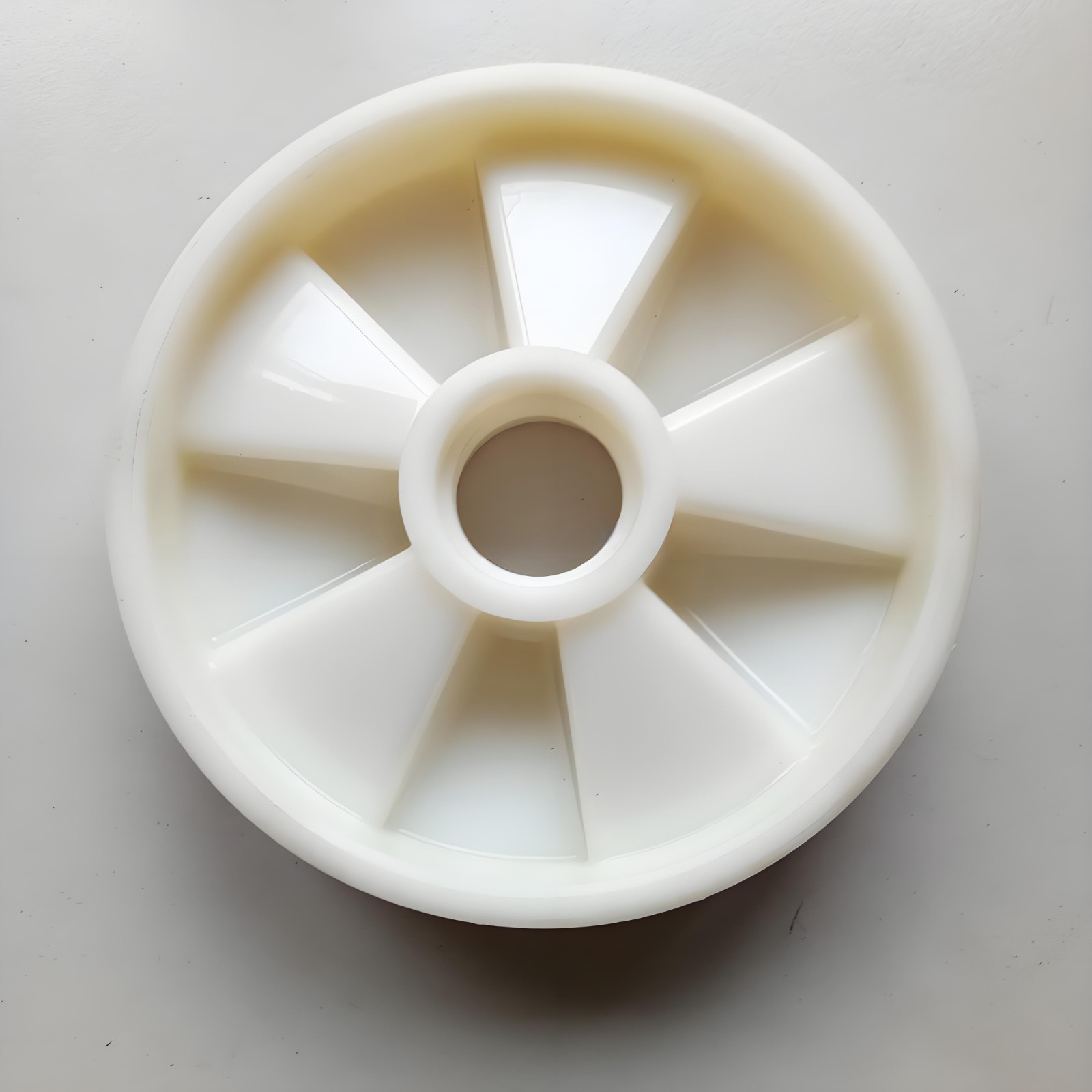 Heavy Duty Nylon Guide Wheel Nylon 100x67x30mm Plain Bore for Pallet Jack