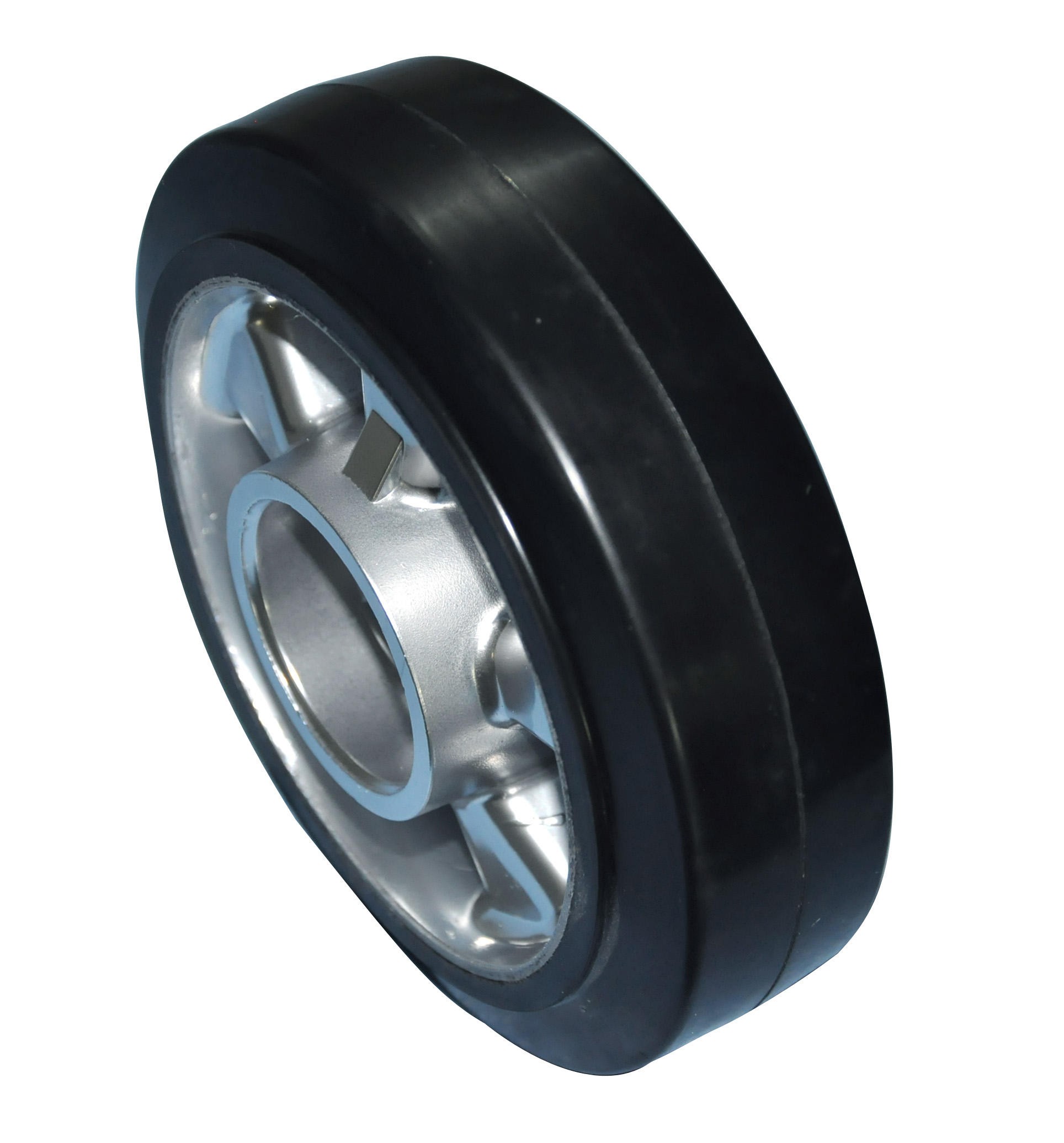 Cushion Rubber Load Wheel 150x70x40mm Plain Bore for Pallet Jack