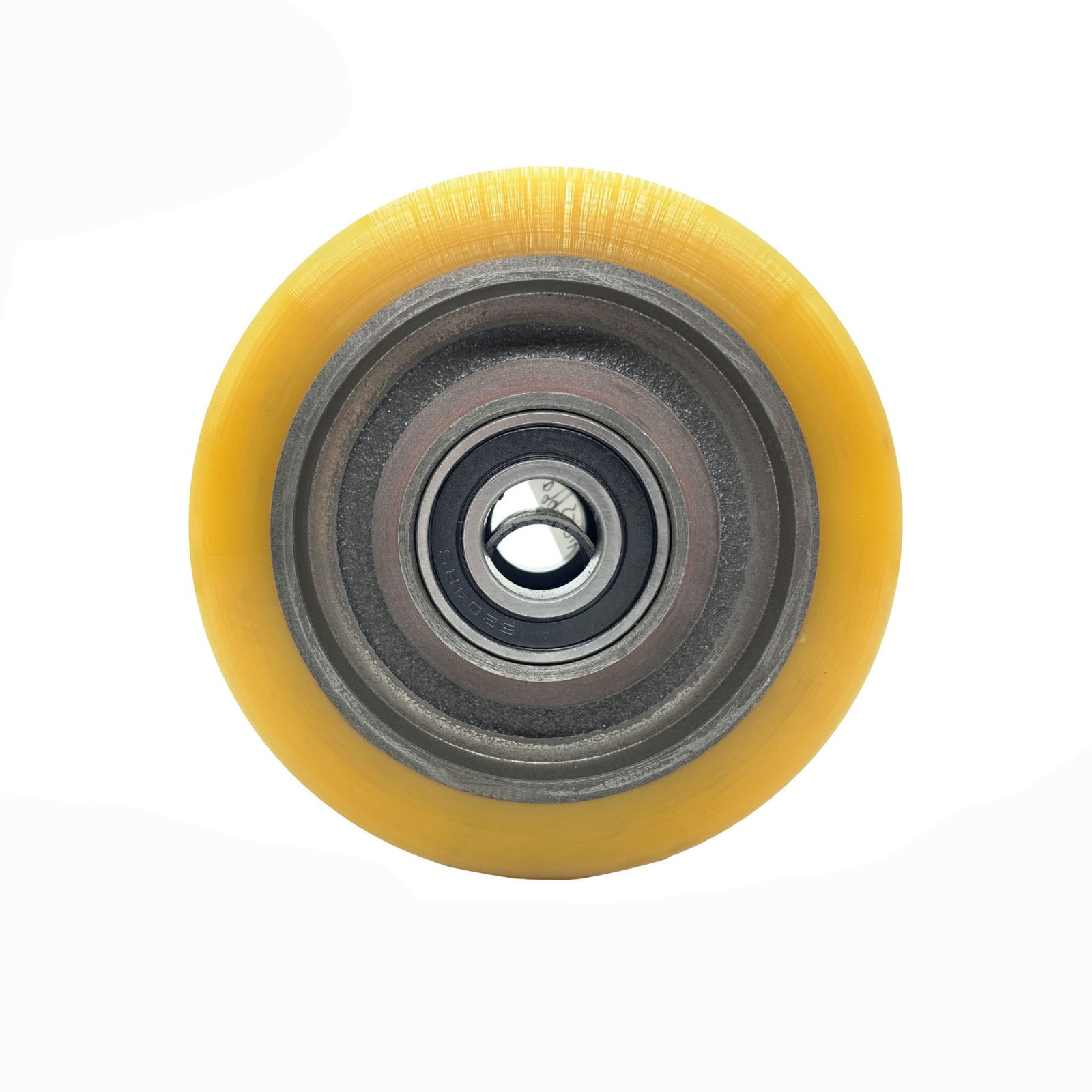 Soft Rubber Steering Wheel 125x67x35mm Ball Bearing for Quiet Operation