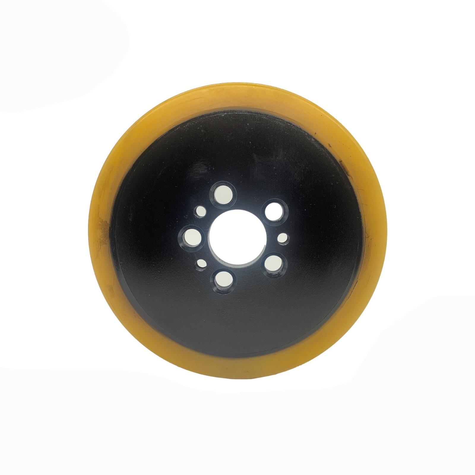 Soft Rubber Steering Wheel 125x67x35mm Ball Bearing for Quiet Operation