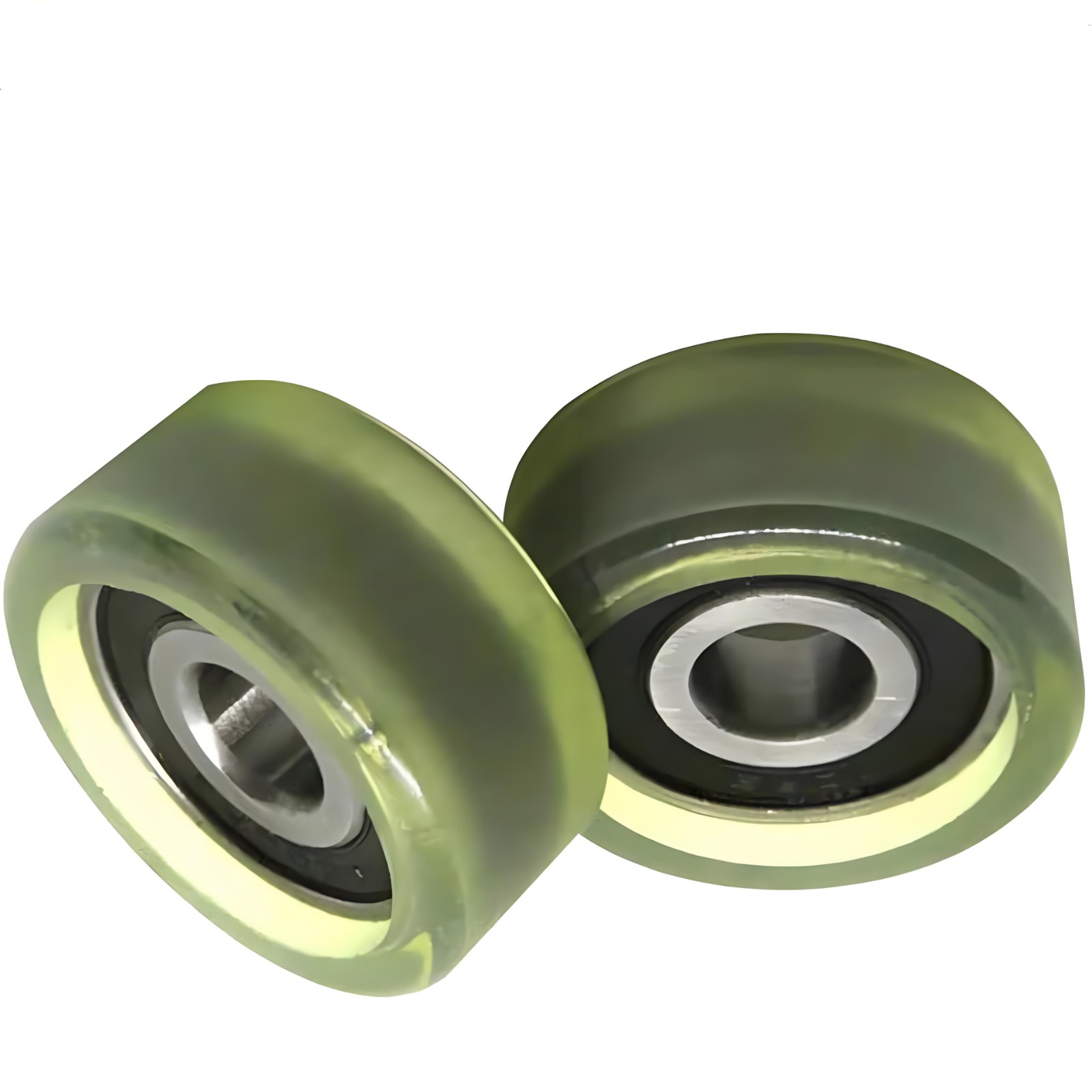 Soft Rubber Steering Wheel 125x67x35mm Ball Bearing for Quiet Operation