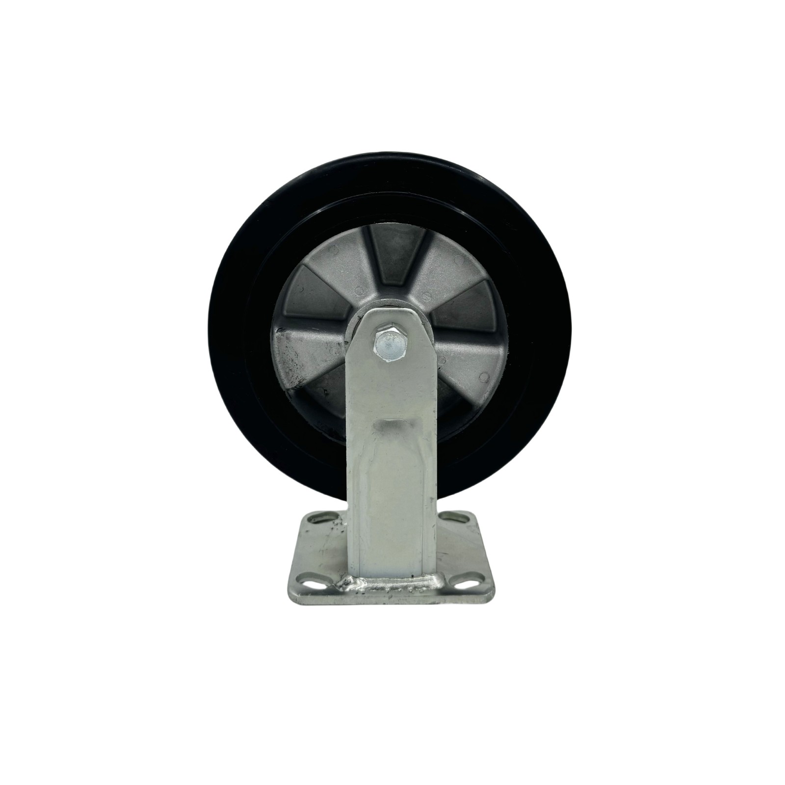 Complete Replacement Kit Solid Rubber Wheels Set for Standard Hand Pallet Truck