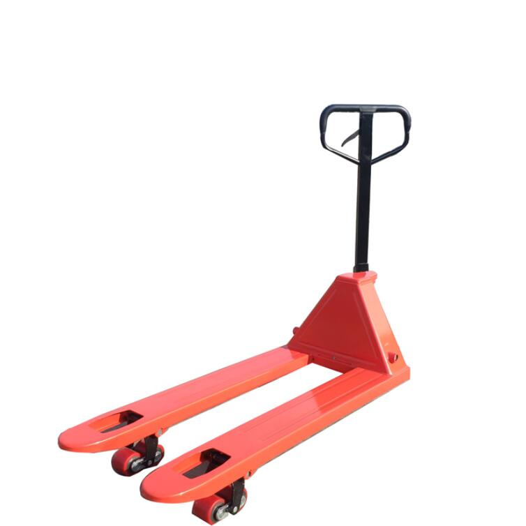 Heavy-Duty Manual Pallet Truck with Linkage Rod Side Guard