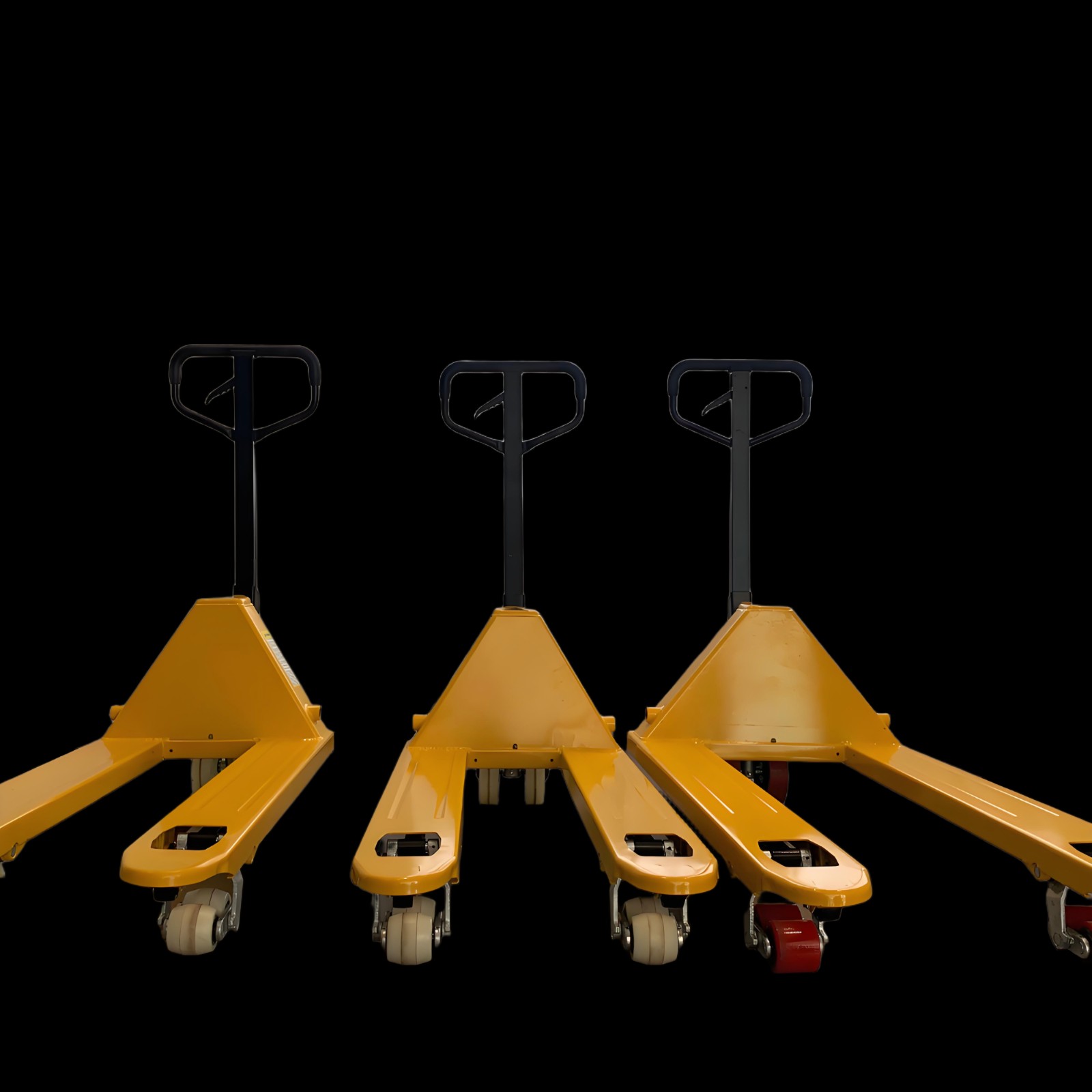 Heavy-Duty Manual Pallet Truck with Linkage Rod Side Guard