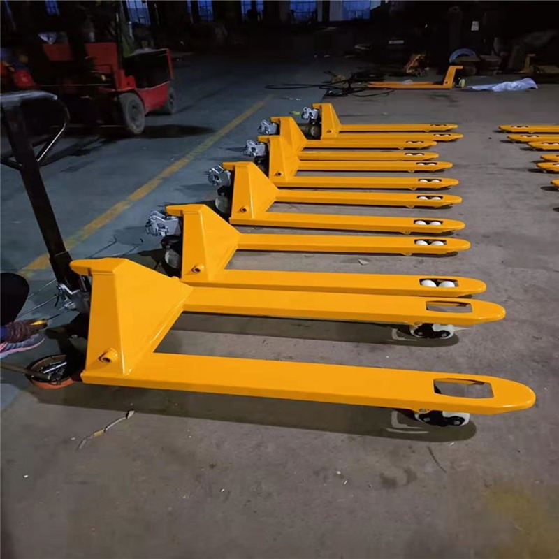 Standard Capacity Manual Pallet Truck with Linkage Rod Side Protection