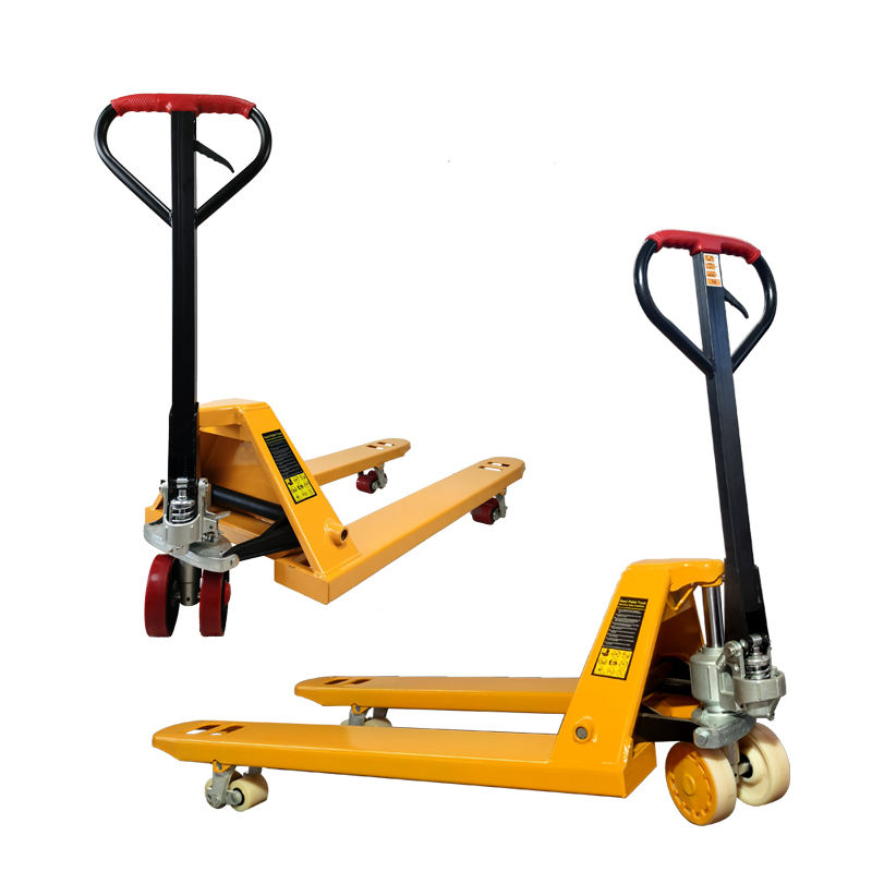 Folding Linkage Rod Side Guard Manual Hydraulic Pallet Truck