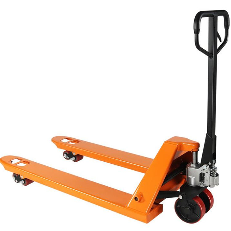 Light-Duty Economic Manual Pallet Truck with Linkage Rod Side Guard