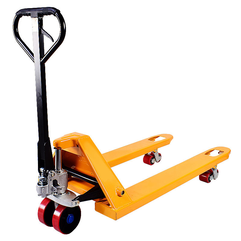 Light-Duty Economic Manual Pallet Truck with Linkage Rod Side Guard