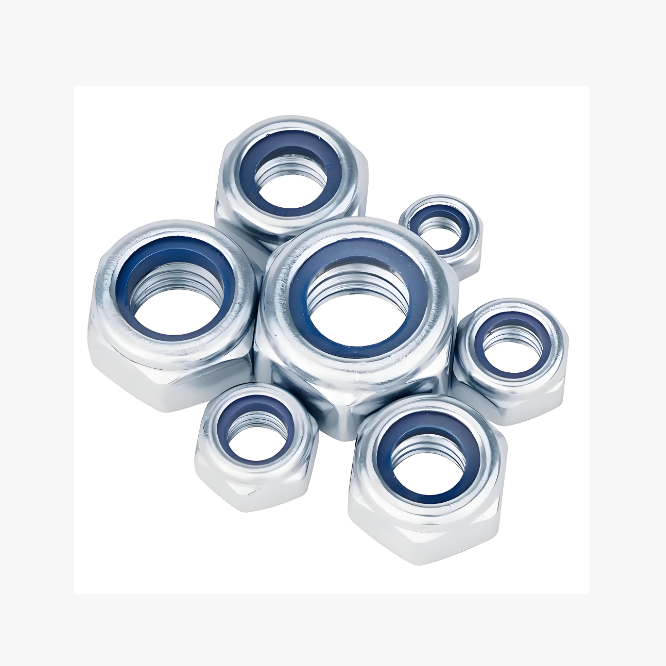 Heavy-Duty Galvanized Steel Manual Pallet Truck Load-Bearing Nuts