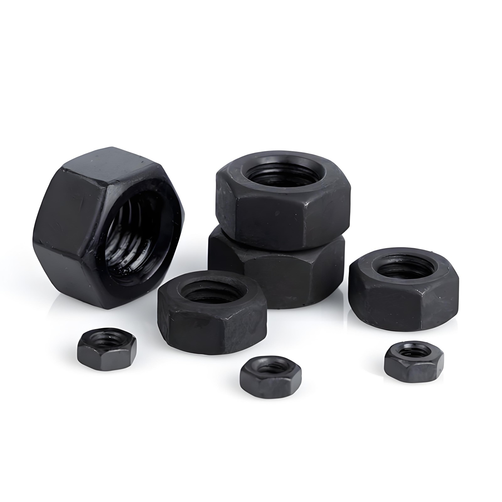 High-Strength Alloy Steel Pallet Truck Wheel Axle Fixing Nuts