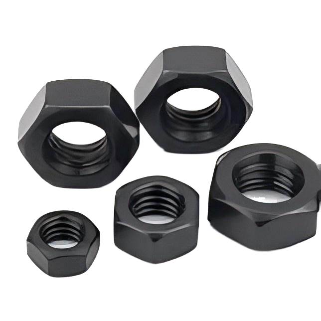 High-Strength Alloy Steel Pallet Truck Wheel Axle Fixing Nuts