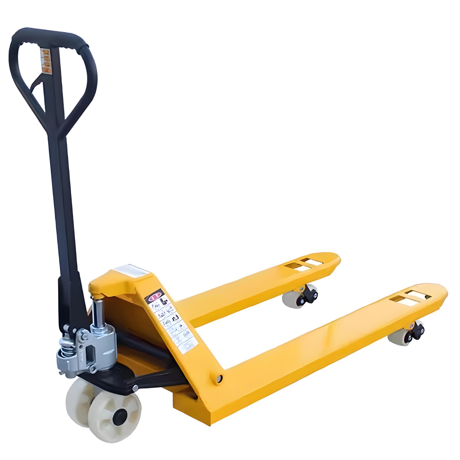 Ergonomic Handle Integrated Brake Assembly for Pallet Trucks