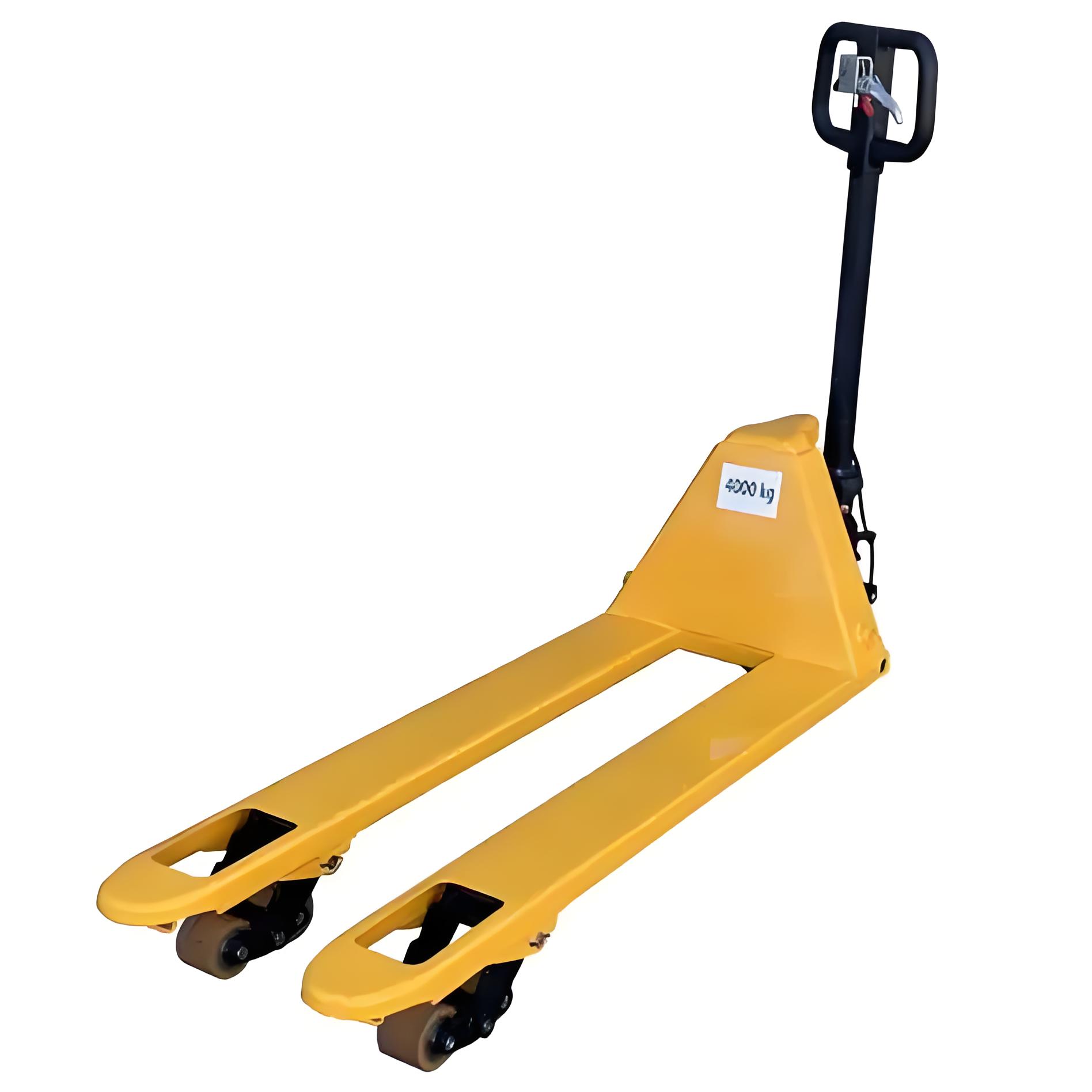 Ergonomic Handle Integrated Brake Assembly for Pallet Trucks