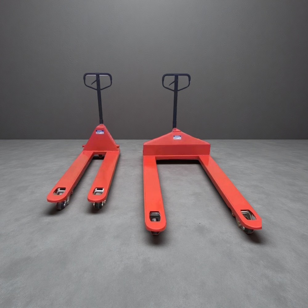 Dual Fork Heavy-Duty Hand Pallet Truck