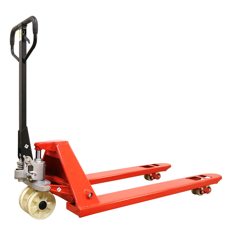 Foldable Handle Heavy-Duty Hand Pallet Truck - Space Saving