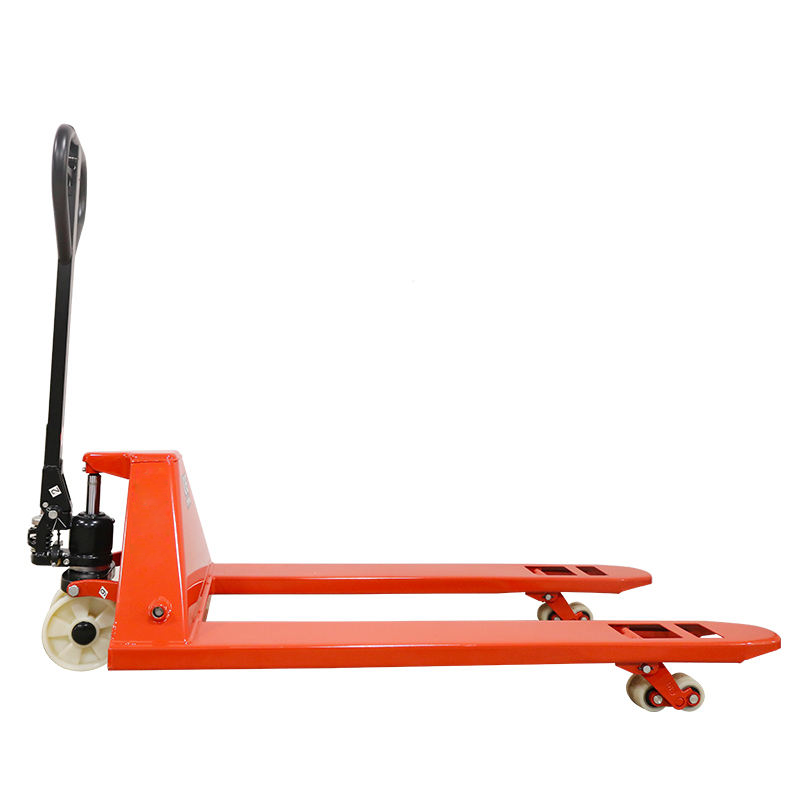 Foldable Handle Heavy-Duty Hand Pallet Truck - Space Saving
