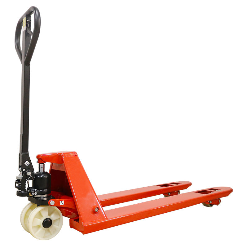 Foldable Handle Heavy-Duty Hand Pallet Truck - Space Saving