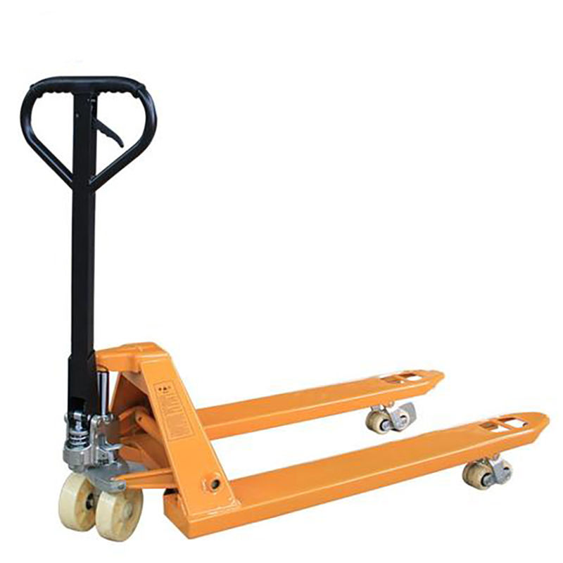Heavy-Duty Wide-Fork Manual Pallet Truck