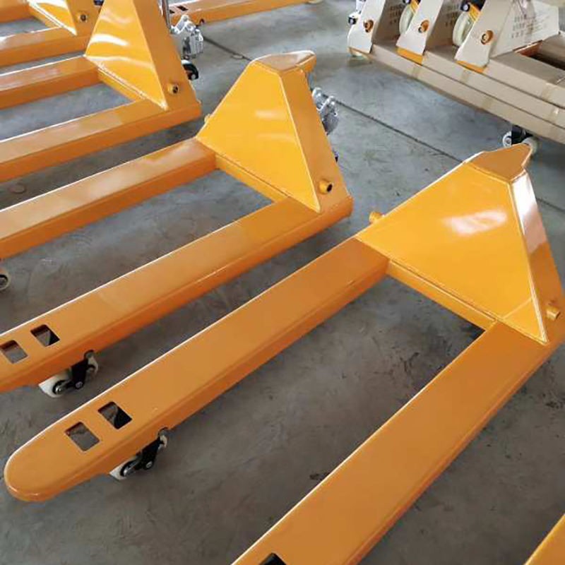 Heavy-Duty Wide-Fork Manual Pallet Truck