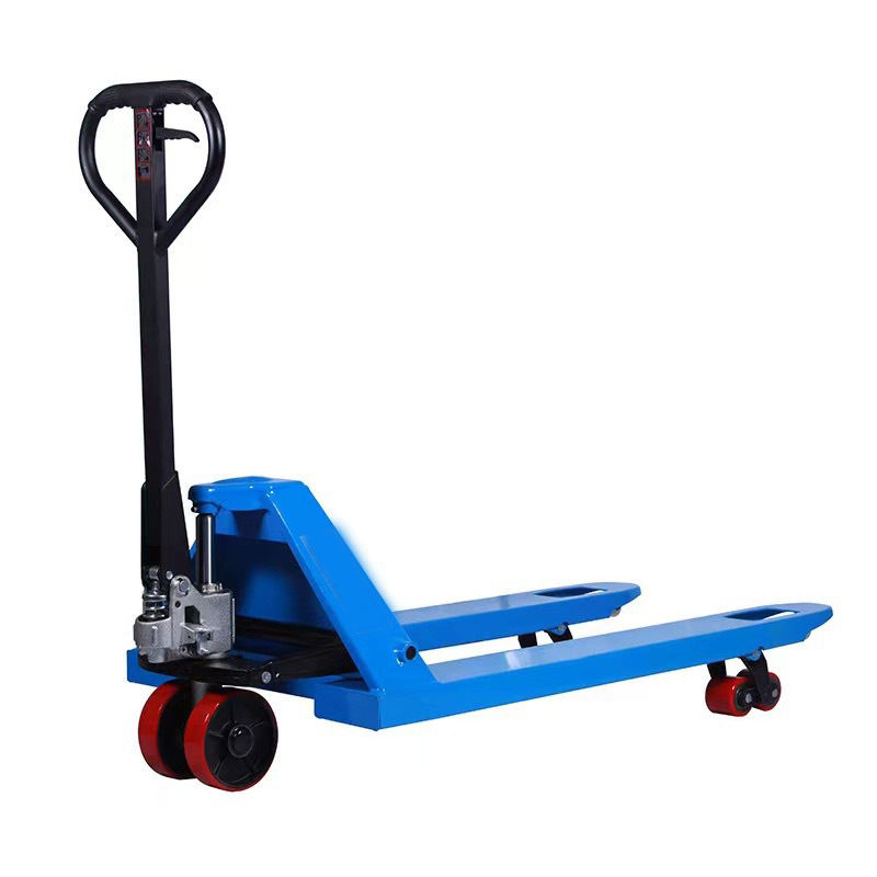 Heavy-Duty Wide-Fork Manual Pallet Truck