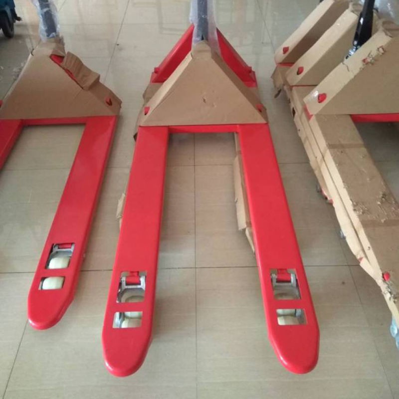 Heavy-Duty Wide-Fork Manual Pallet Truck